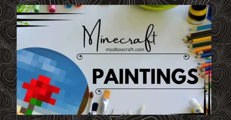 minecraft paintings